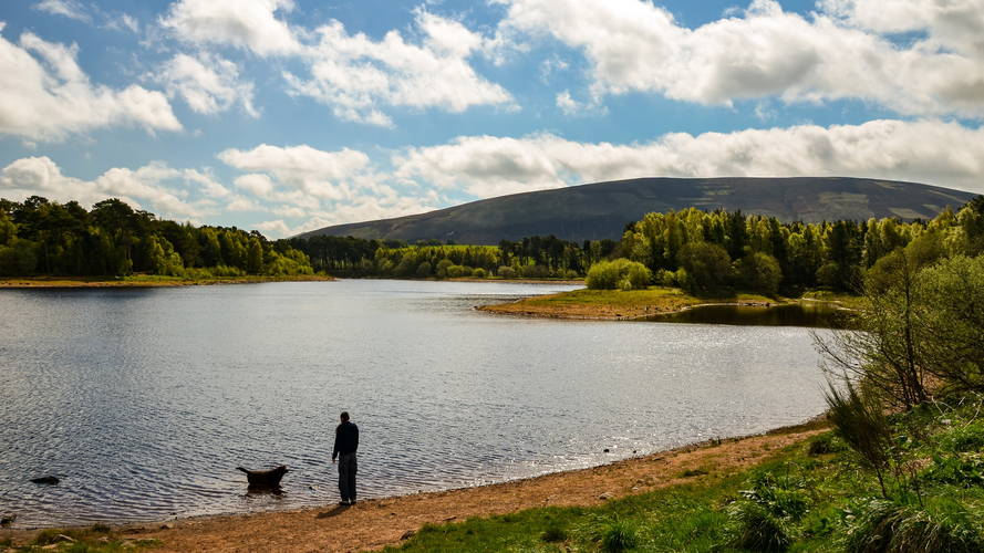 Redford Bridge, Threipmuir Reservoir, Loganlee Reservoir and Scald Law