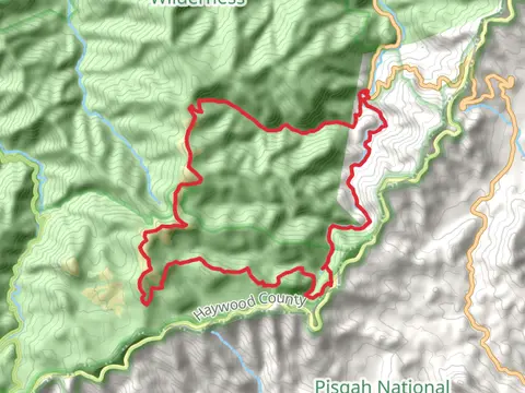 Shining Creek Path, Flower Knob, Tennent Mountain and Big East Fork Loop Trail