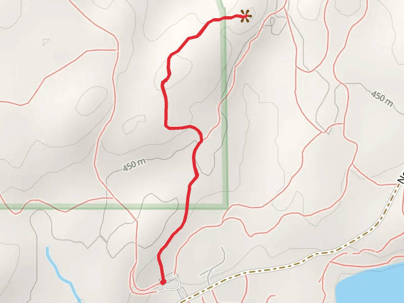 Slim Lake Trail and Ol' Baldy