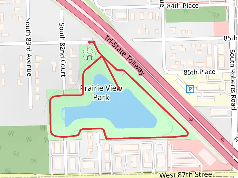Prairie View Park and Lake Loop