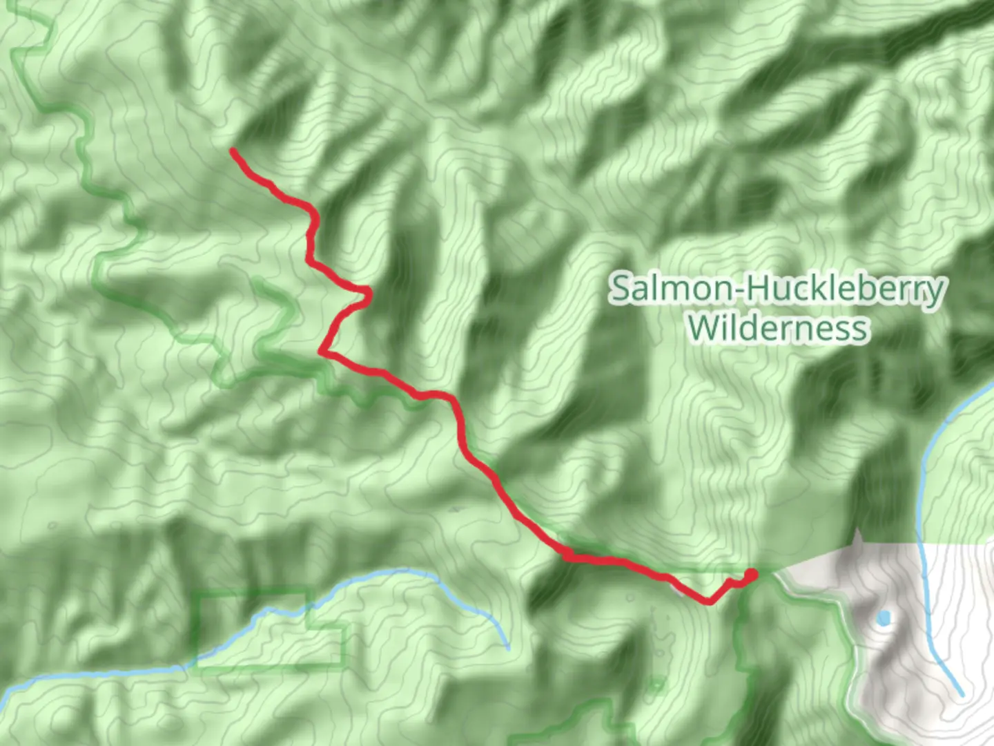 An image depicting the trail Old Baldy Trail and its surrounding area.