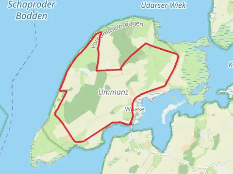 Ummanz and De Wolkenitzer Busch Loop