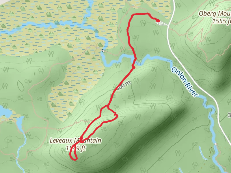 Leveaux Mountain Loop via Superior Hiking Trail
