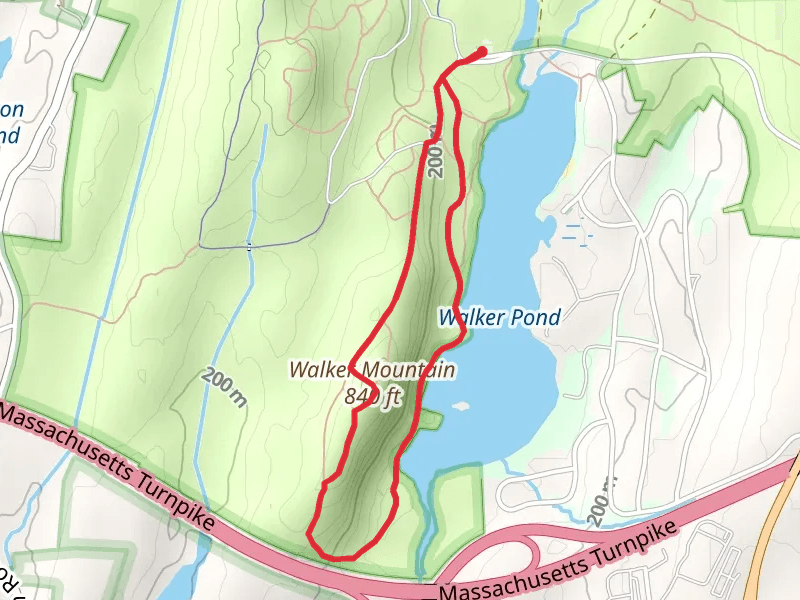Walker Mountain Loop - Wells State Park