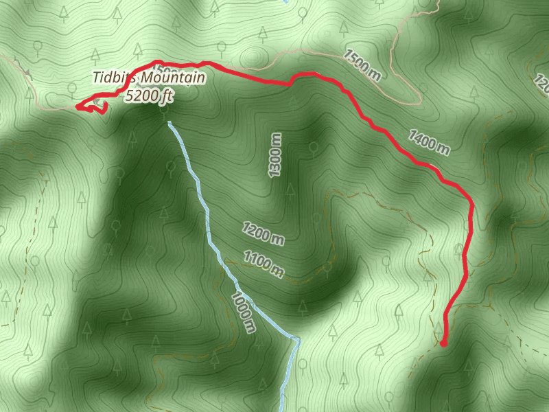 Tidbits Mountain