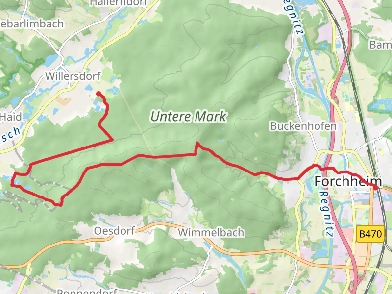 Forchheim to Untere Mark Walk