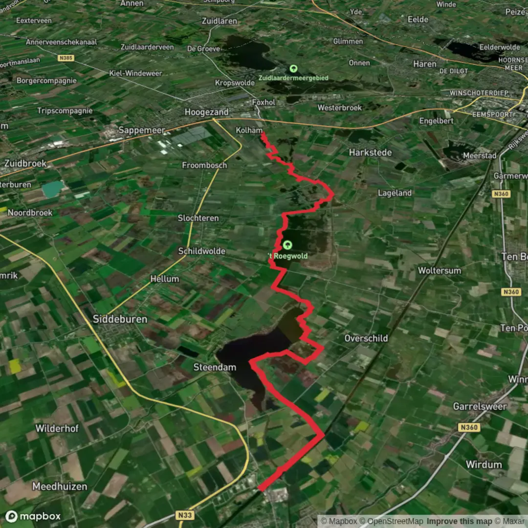 An image depicting the trail 1312-roots-natuurpad-etappe-02 and its surrounding area.