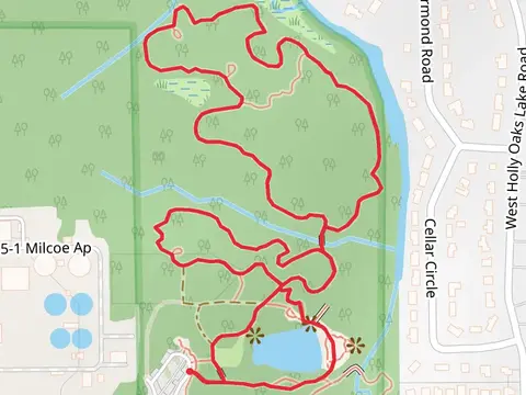 Live Oak - Sand Ridge - Lake Ray Loop TrailLoop