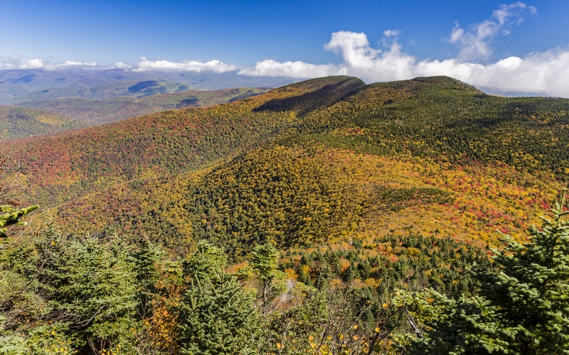 Slide Mountain, Cornell Mountain and Wittenberg Mountain via Wittenberg - Cornell - Slide Trail