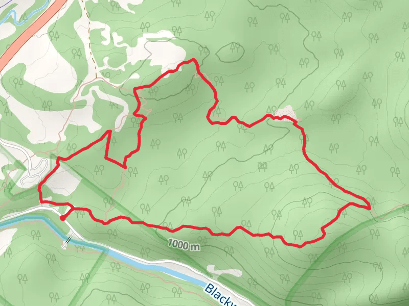HooDoo Rocks Trail and Moon Rocks Loop Trail