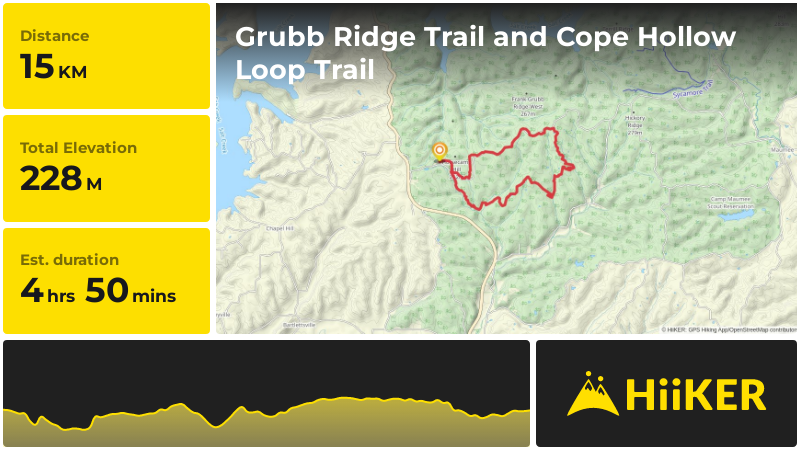 Grubb Ridge Trail and Cope Hollow Loop Trail | Monroe County | Indiana