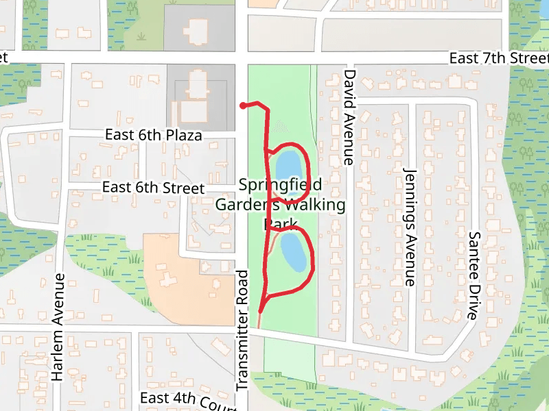 Springfield Gardens Walking Park Loop