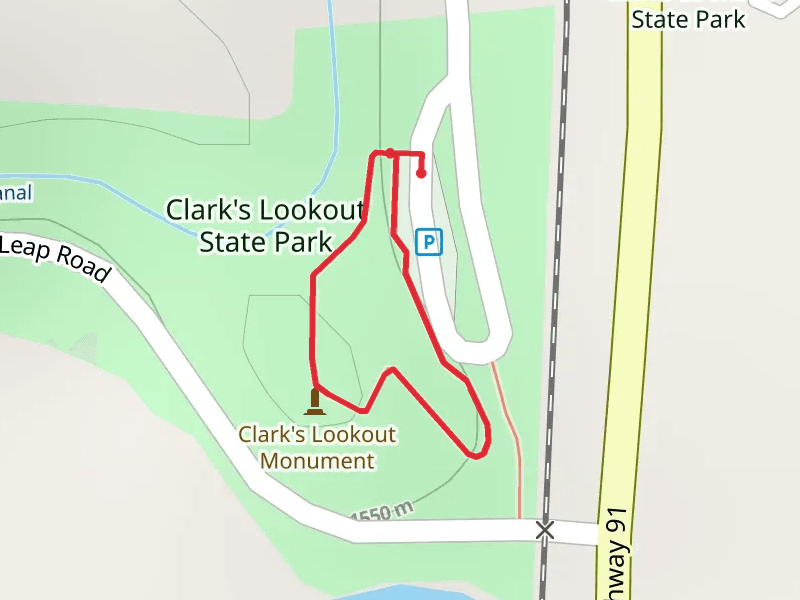 Clark's Lookout State Park Loop