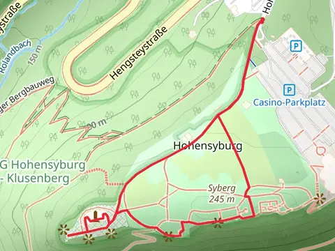 Ruhrtalblick Loop via Ruhrhoehenweg