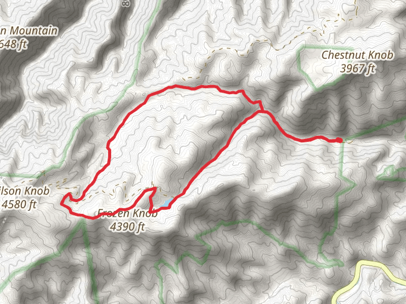 Higgins Creek Trail and Birchfield Camp Loop Trail