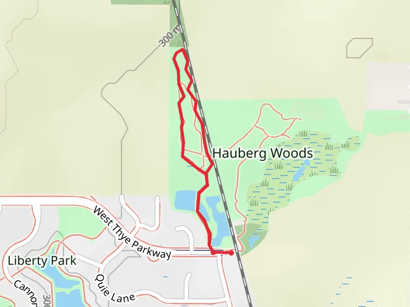 Hauberg Woods Walk