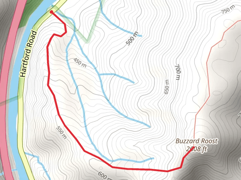 Buzzard Roost Out and Back