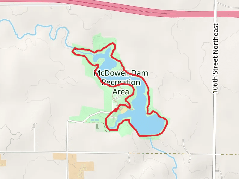 McDowell Dam Recreation Area Loop