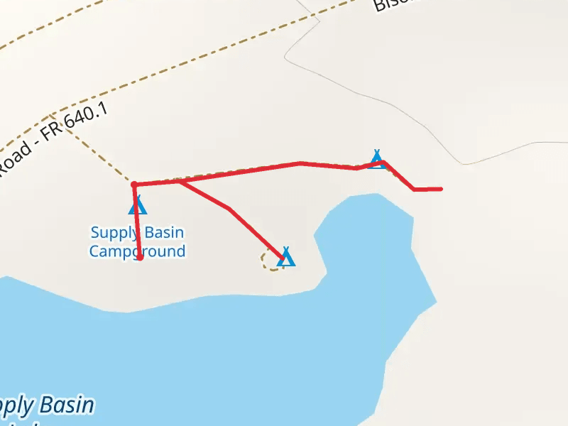 Supply Basin Lake Campground