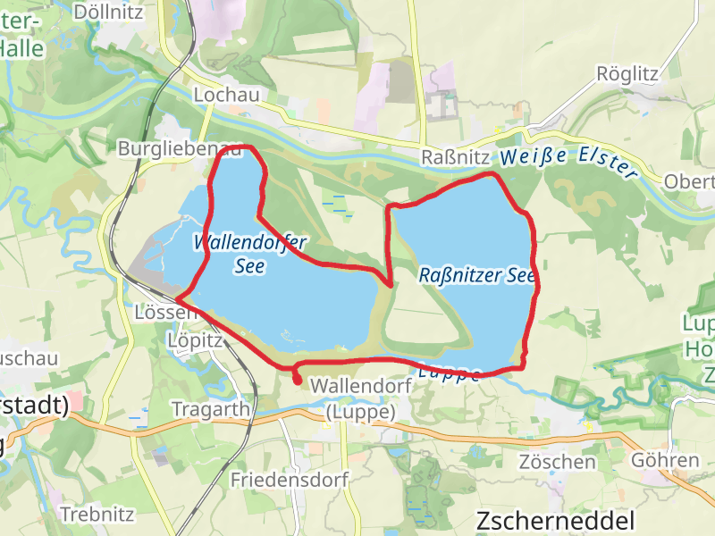 Rabnitzer and Wallendorfer See Loop
