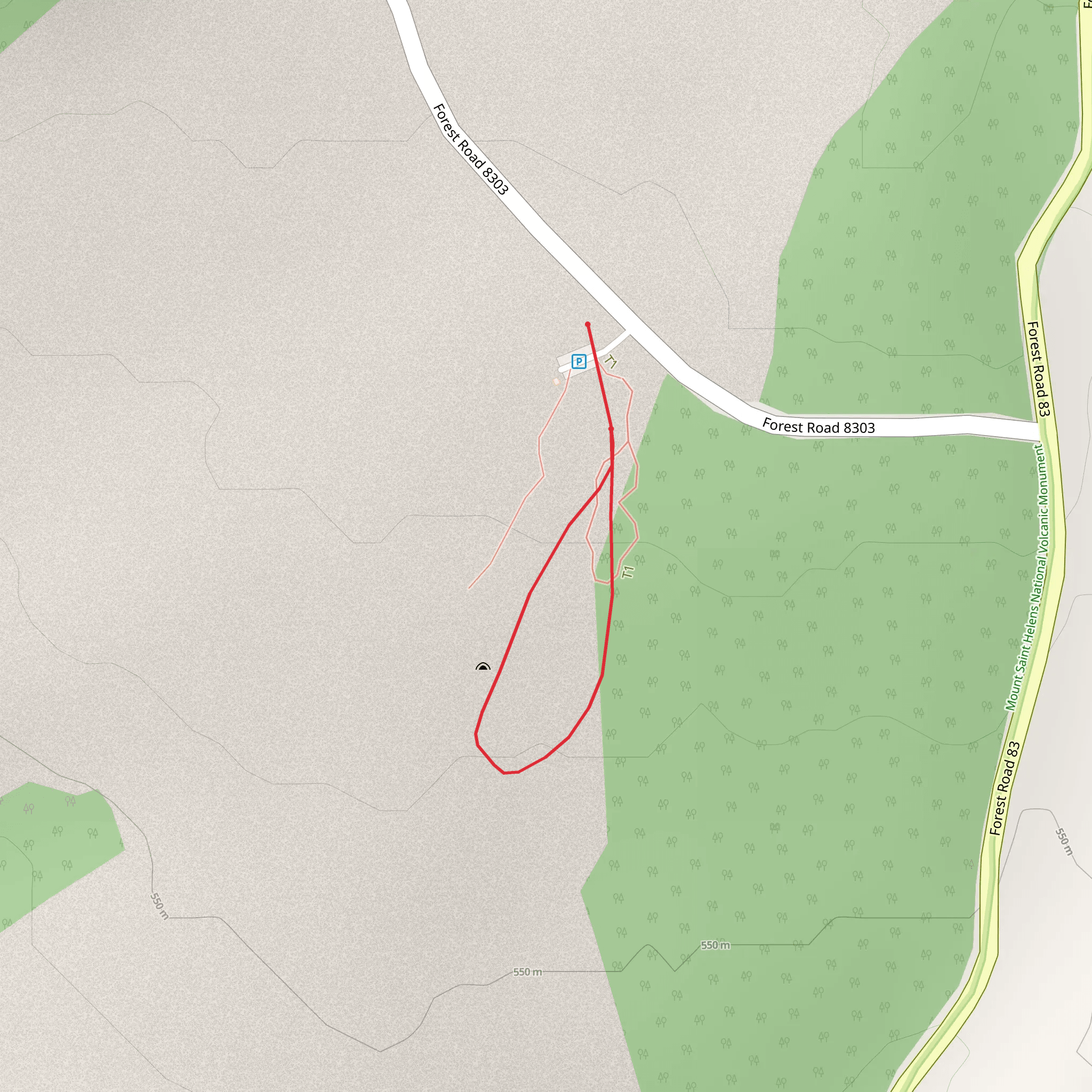 Trail of Two Forests mobile static map