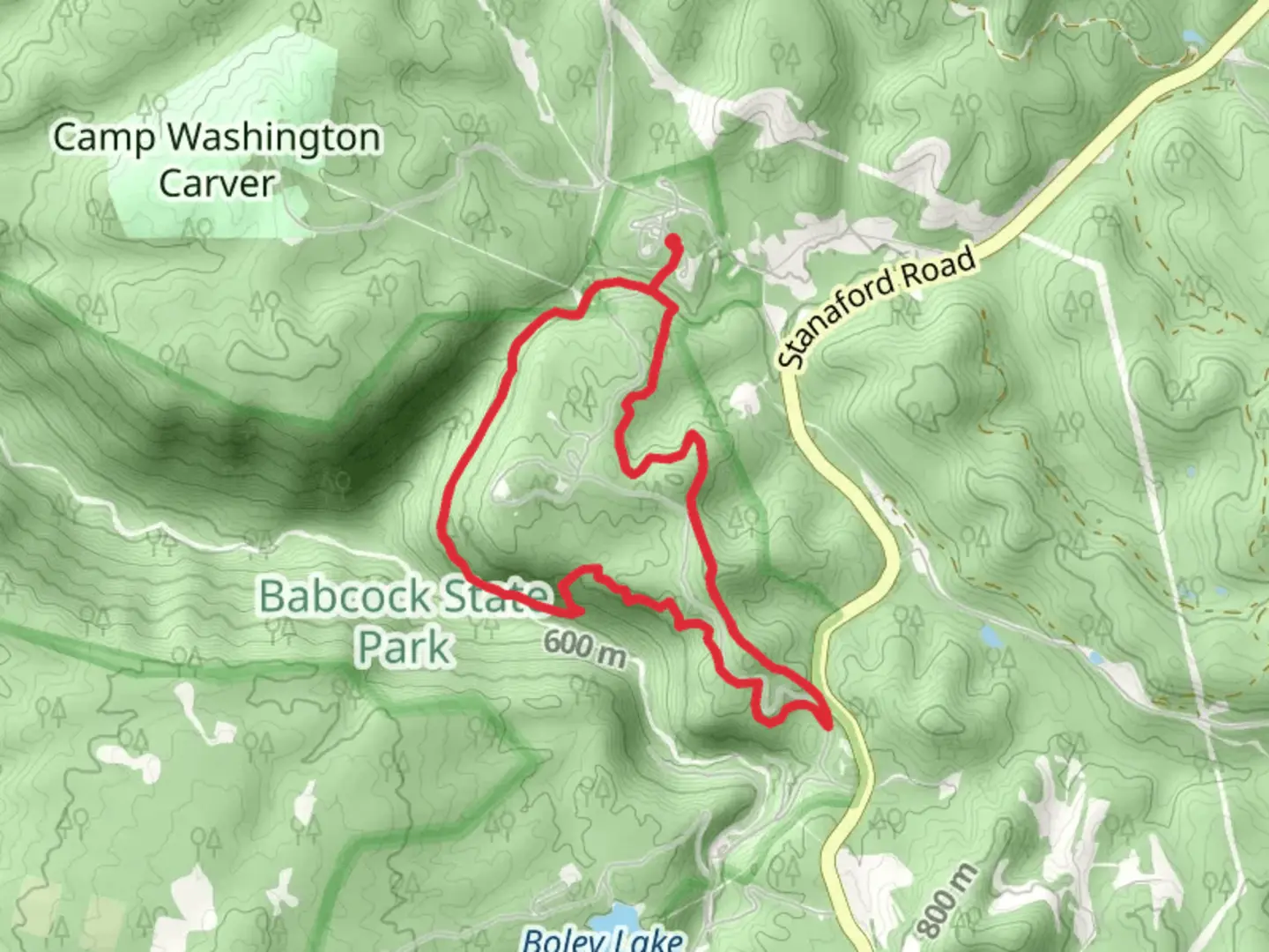 An image depicting the trail Ridge Top, Skyline and Narrow Gauge Loop Trail and its surrounding area.