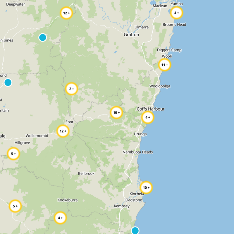 Bellingen Shire Static Map