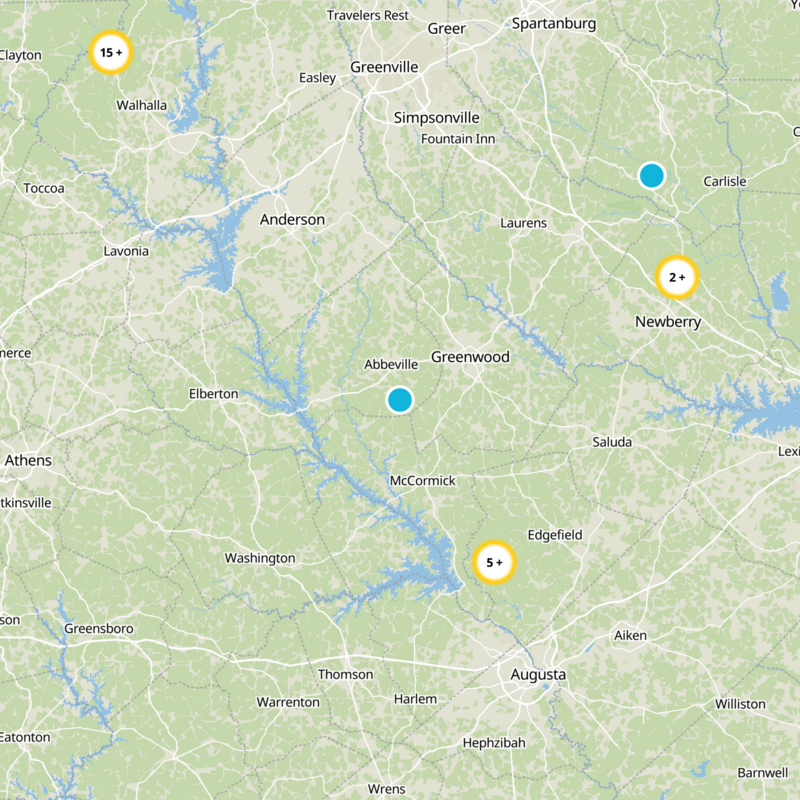 Abbeville County Static Map