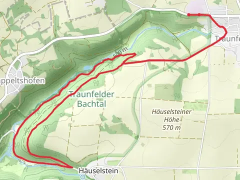 Mauertsmuhle Loop from Traunfeld