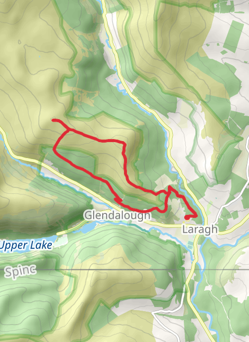 Training hike 3 mobile static map