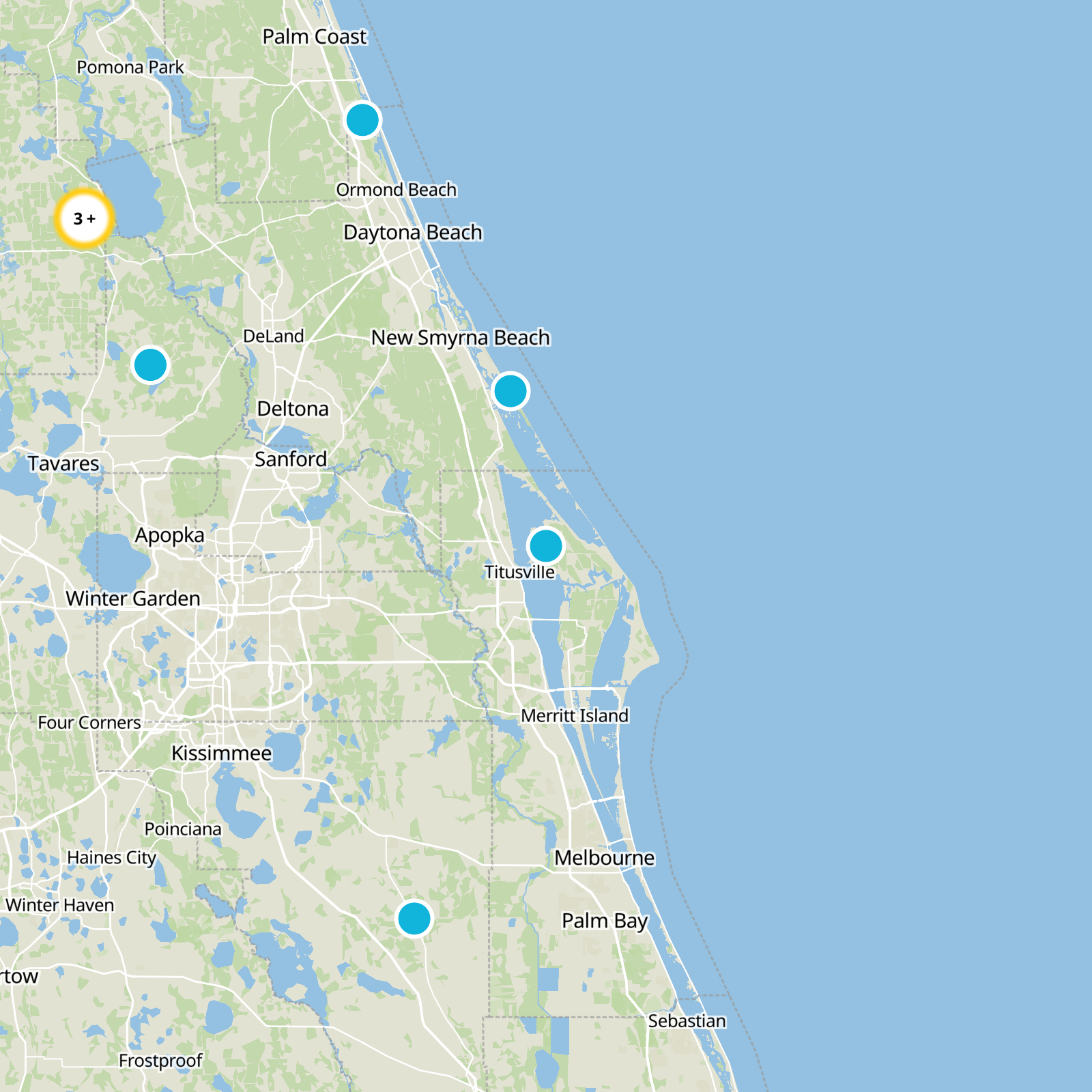 Brevard County Static Map