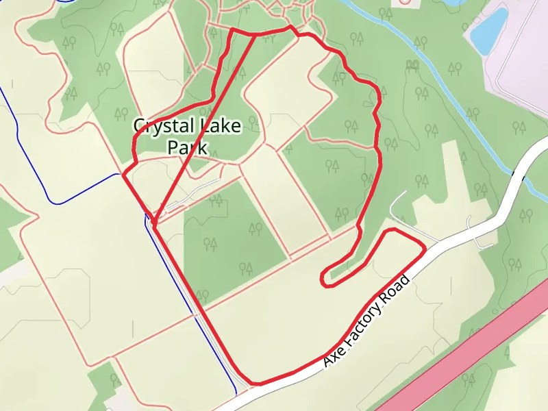 Crystal Lake Park Loop