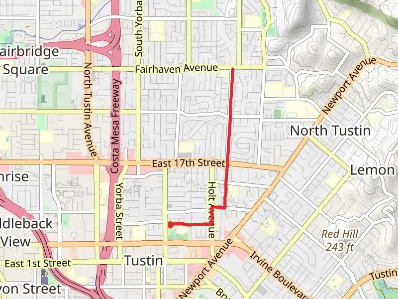 Esplanade Trail from Columbus Tustin Park