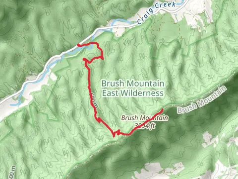 Brush Mountain via Appalachian Trail