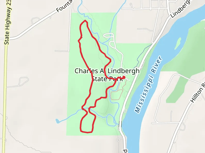 Chalres A Lindbergh State Park Loop