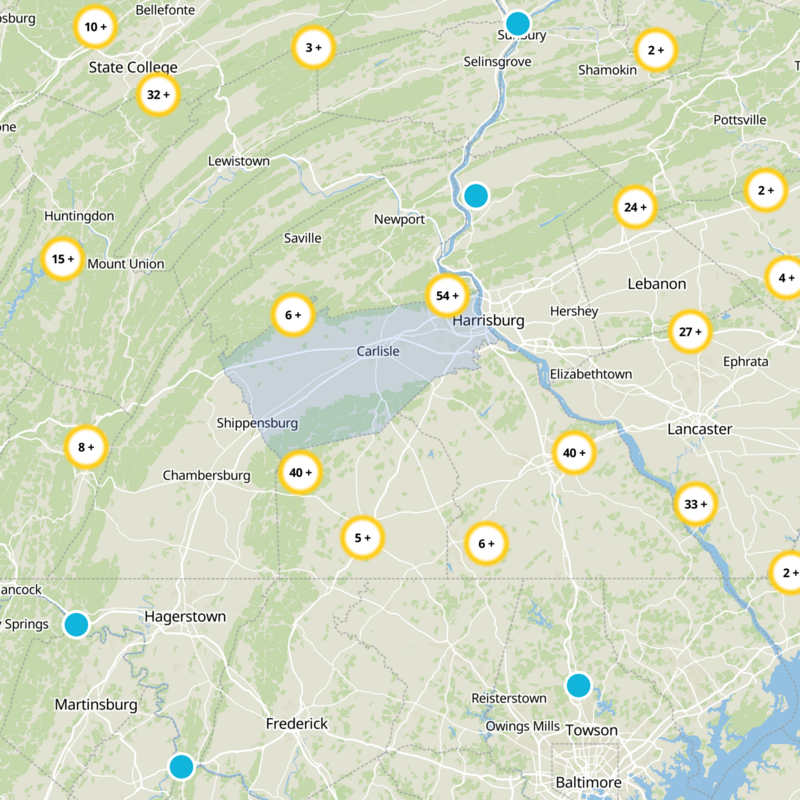 Cumberland County Static Map