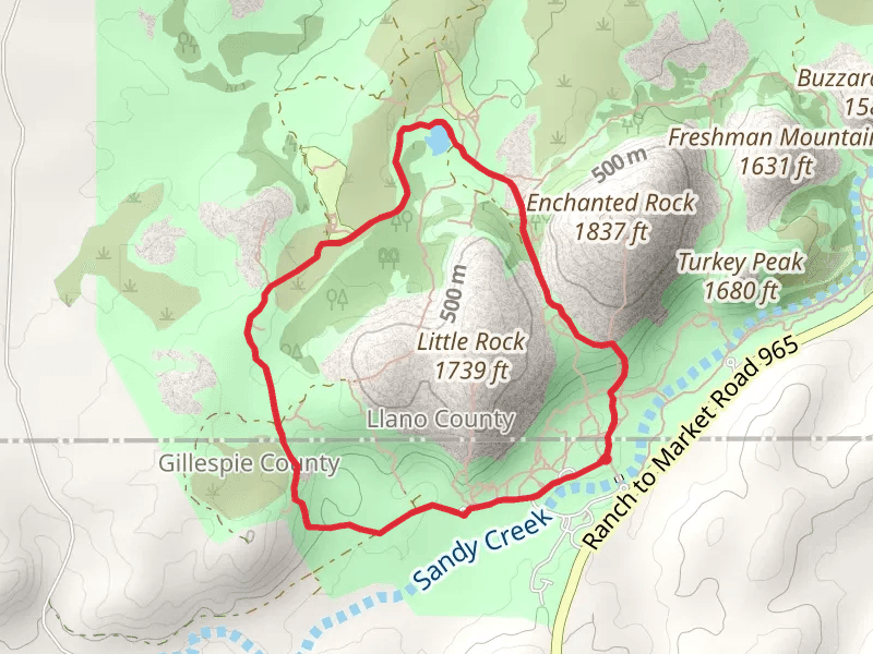 Moss Lake and Echo Canyon Trail