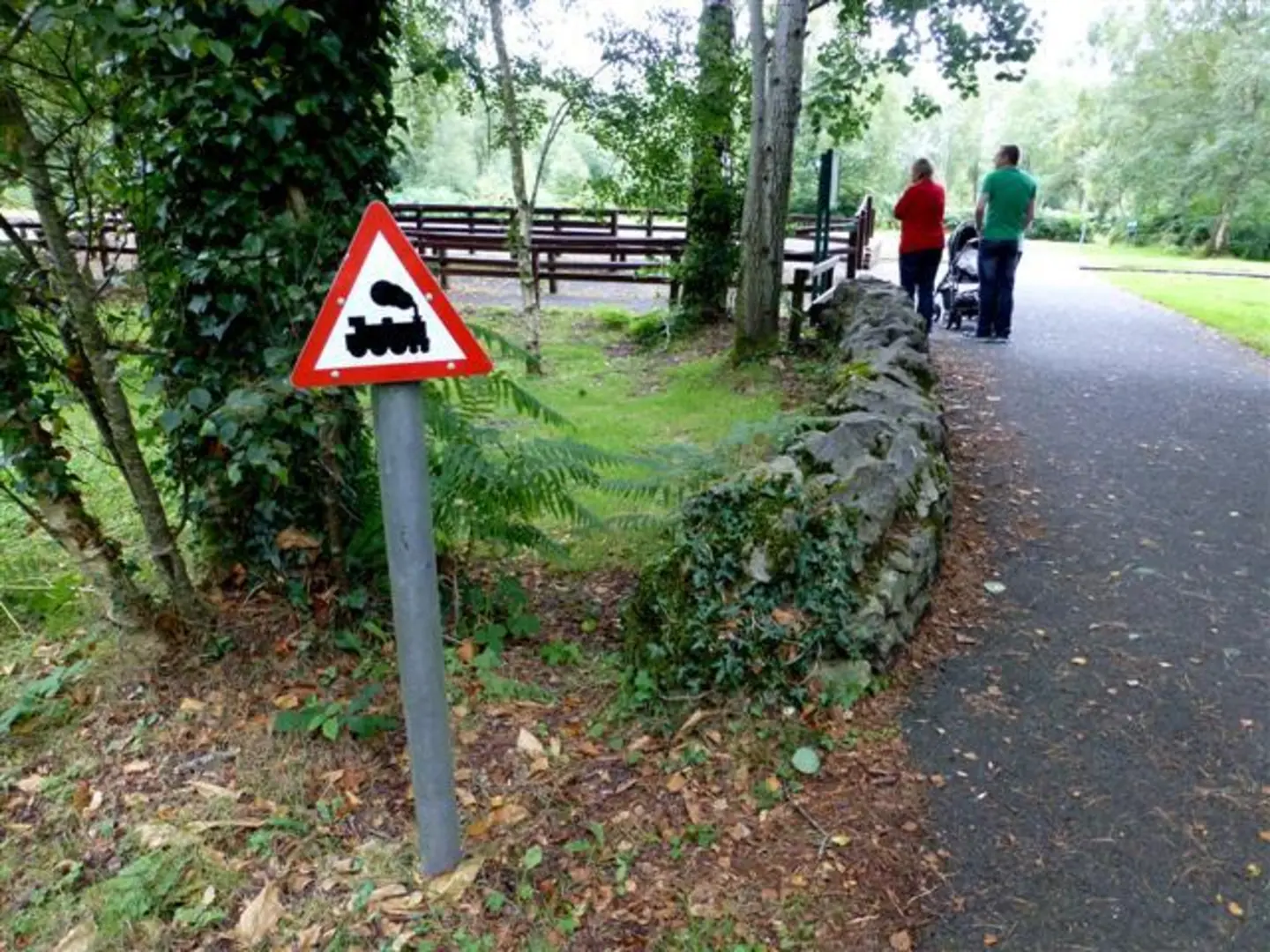 An image depicting the trail Peatlands Park Walk and its surrounding area.