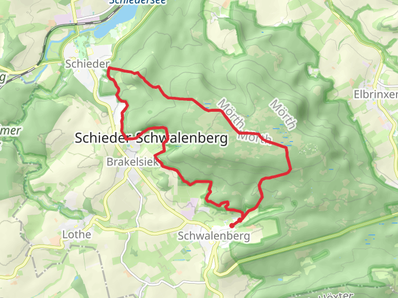 NSG Schwalenberger Wald and Kahlenberg Loop