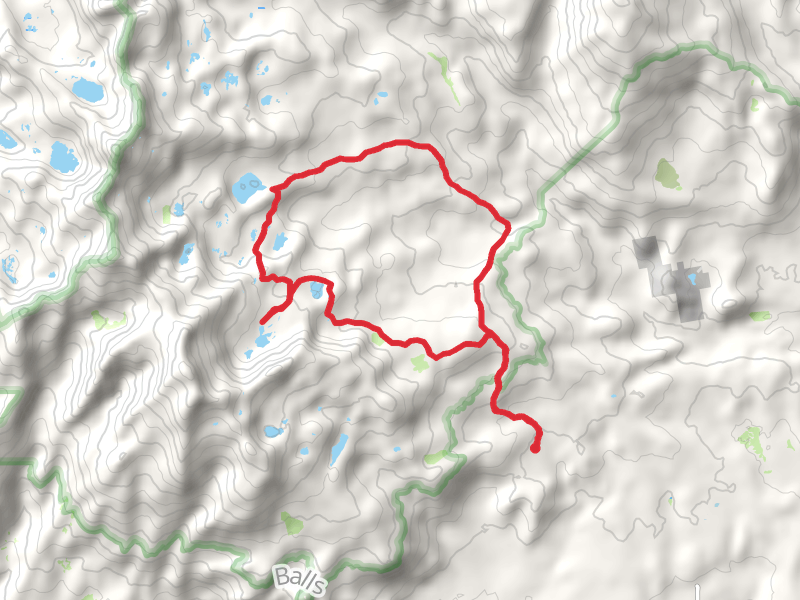 Norris Lake, Lady Lake and Lillian Lake Loop Trail