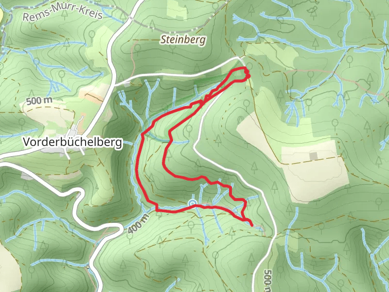 Bodenbachschlucht and Hohler Stein Loop