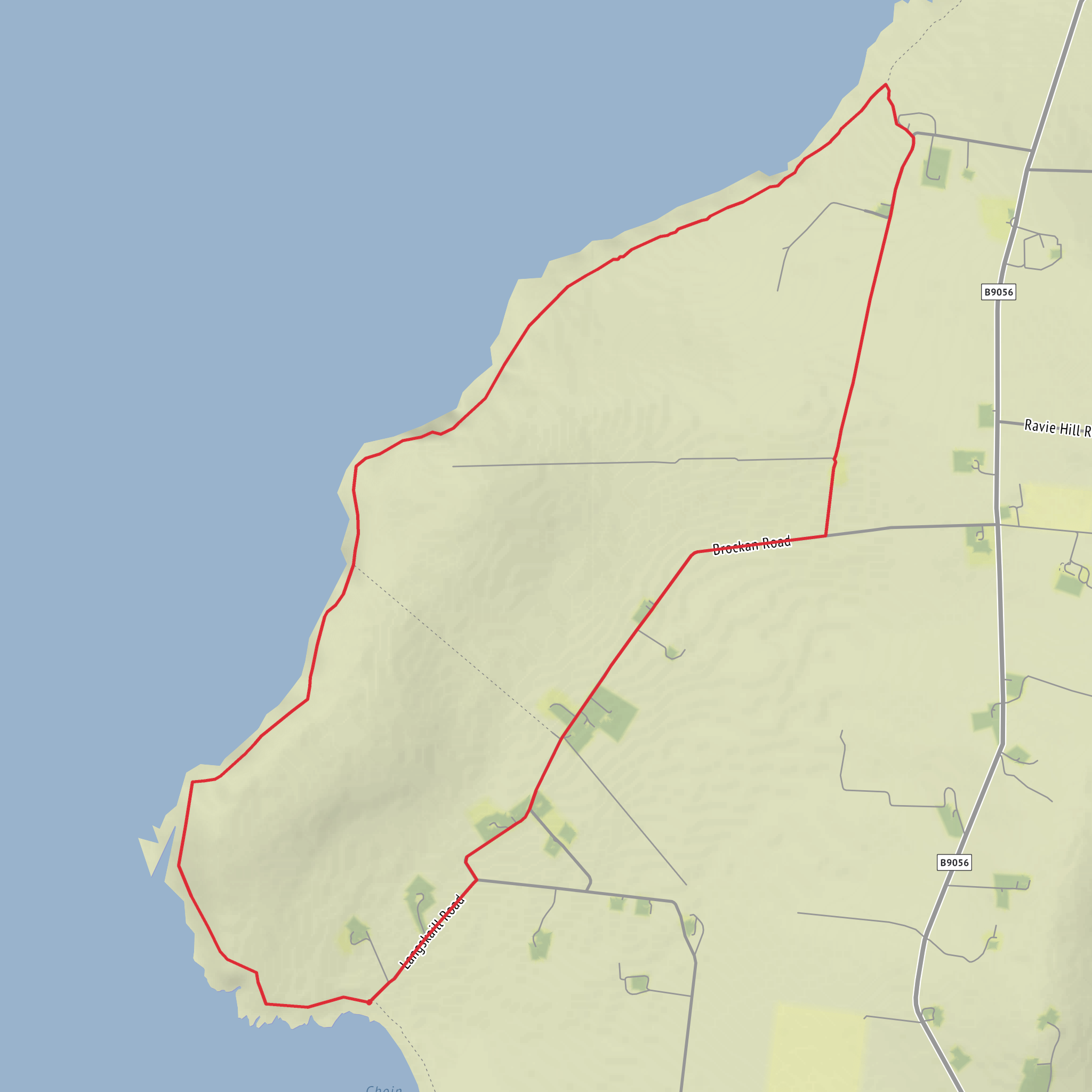 Kitchener Memorial, Marwick Head and Latha Skerry Loop mobile static map