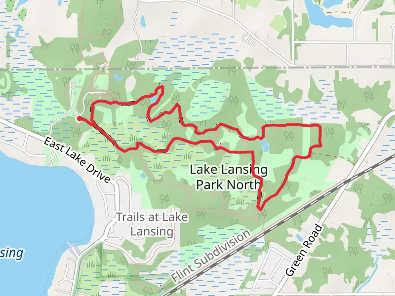 Lake Lansing Park North Loop
