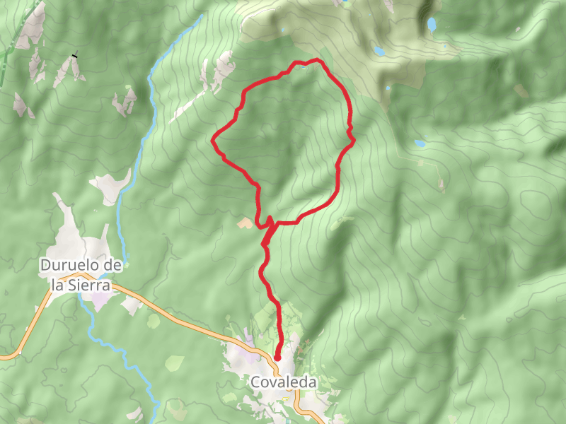 Route through the Valley of the Paul PR SO 76