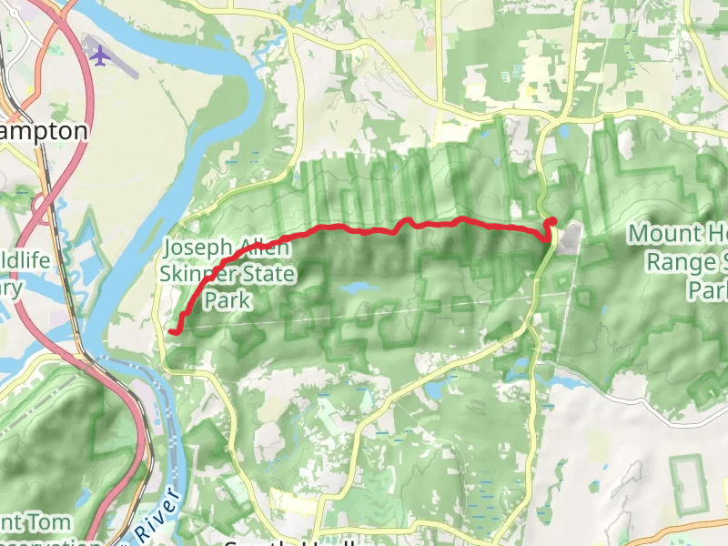 Mount Holyoke via Bare Mountain Trail