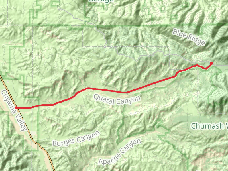 Quatal Canyon Road