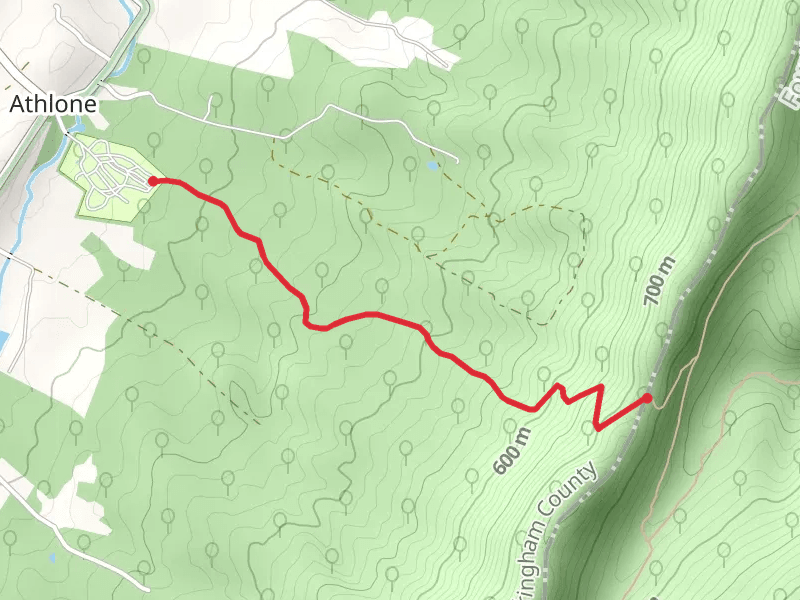 Turkey Ridge from Leaf Lane