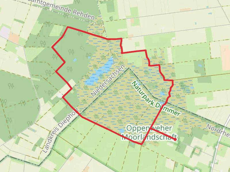 Oppenweher Moorlandschaft Loop