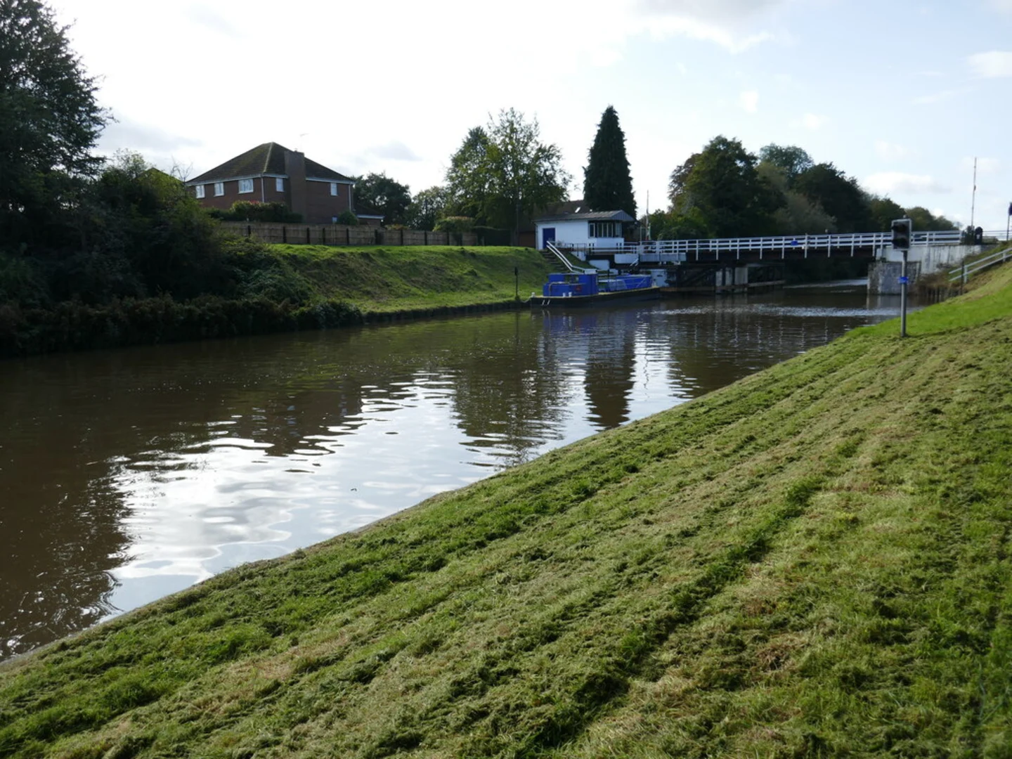 An image depicting the trail Rea Swing Bridge Loop and its surrounding area.