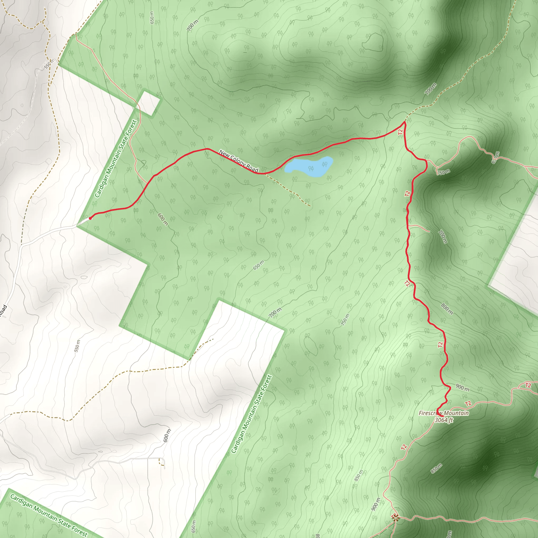 Mowglis Trail mobile static map